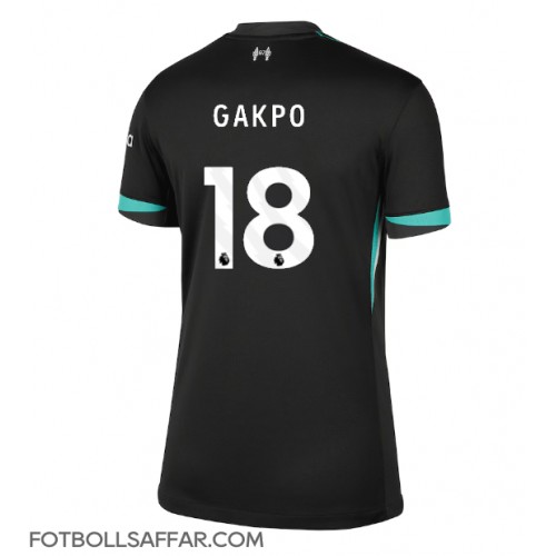 Liverpool Cody Gakpo #18 Bortatröja Dam 2024-25 Kortärmad